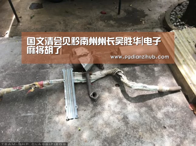 国文清会见黔南州州长吴胜华|电子麻将胡了(图1)