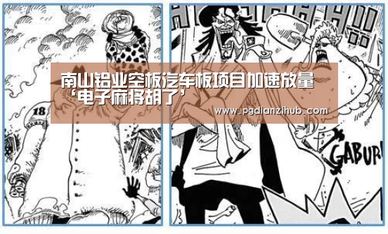南山铝业空板汽车板项目加速放量‘电子麻将胡了’(图2)