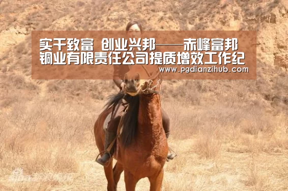 实干致富 创业兴邦——赤峰富邦铜业有限责任公司提质增效工作纪实“pg电子游戏官网”(图2) pg电子游戏官网